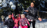 Λευτέρης Πετρούνιας – Βασιλική Μιλλούση: Η εξόρμηση στα χιόνια με τις κόρες τους