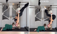 Ιωάννα Τούνη: Μαμά και γιος έκαναν pilates μαζί - Το βίντεο που έγινε Viral