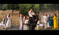 Γάμος Μπάρκα–Μπότση: Έφτασε η νύφη!Η συγκινητική στιγμή με τη γιαγιά Τούλα και το φιλί με τον γαμπρό