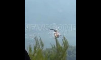Σύγκρουση δύο πυροσβεστικών ελικοπτέρων στην Ψάθα: Σε εξέλιξη θρίλερ με τον εντοπισμό του πληρώματος