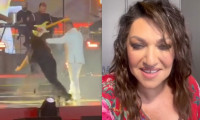 Γαρμπή: «Έφαγα επική γλίστρα αλλά δεν έχω σπάσει τίποτα!»–Το βίντεο 5 λεπτά μετά την πτώση στη σκηνή