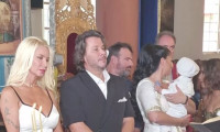 Βάφτιση στη Χαλκιδική: Η Πάολα και ο Φώτης Ζογλοπίτης έγιναν νονοί μαζί με την κόρη τους, Παολίνα