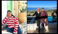 Δανάη Μπάρκα -  Φάνης Μπότσης: Η ξεχωριστή απόδραση στη Μεσσηνία με την Αγγελική Νικολούλη