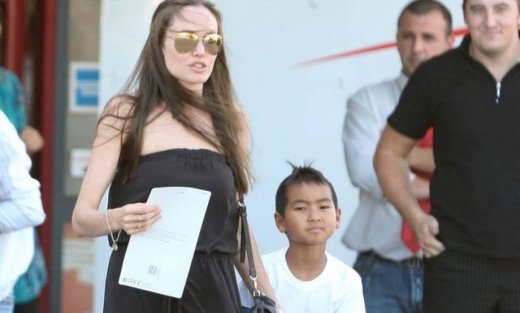 Jolie και Maddox μαζί για ψώνια