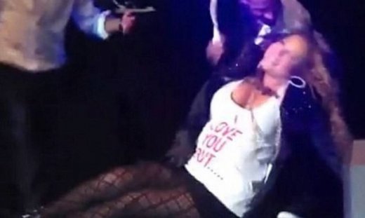 Video: Η πτώση της Mariah Carey