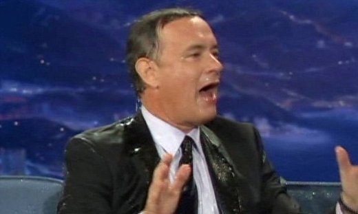 Ο Tom Hanks έγινε μούσκεμα…