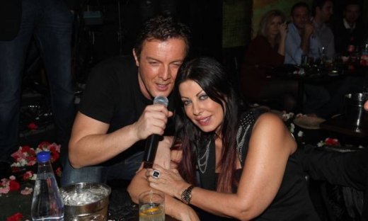 Η Άντζελα Δημητρίου και ο Χρήστος Μενιδιάτης διασκέδασαν στον Σπυράκο