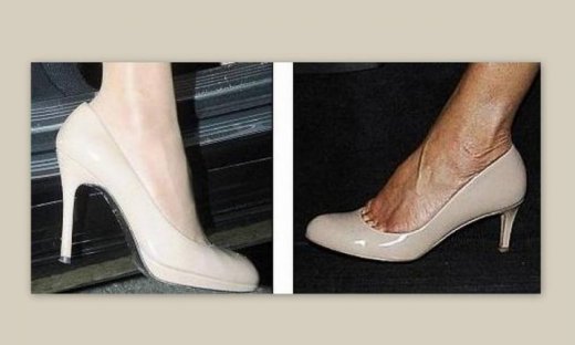 Ποιες κυρίες φόρεσαν το ίδιο παπούτσι;