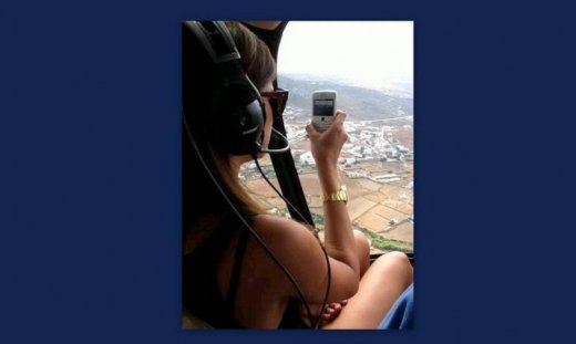 Ποιο μοντέλο πέταξε με ελικόπτερο;