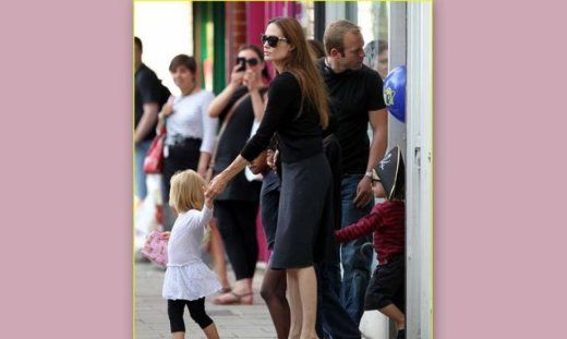 Angelina Jolie: Βόλτα για ψώνια με τα παιδιά της