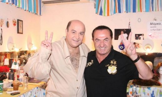 Όταν ο Λευτέρης Πανταζής συνάντησε τον… Μάρκο Σεφερλή! (φωτό)
