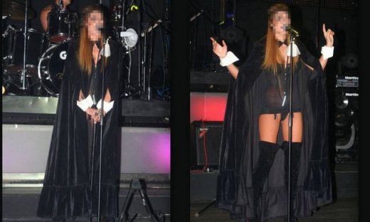 Ποια τραγουδίστρια έκανε αυτή την εμφάνιση on stage;  (Κι όμως δεν είναι η Τάμτα)