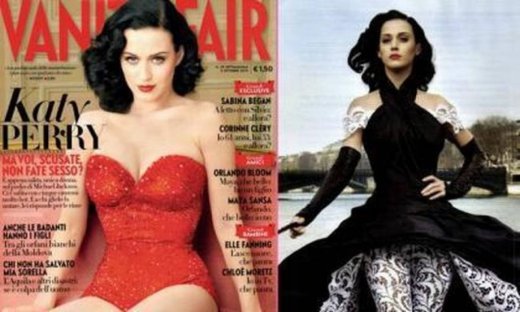 Katy Perry: Φωτογράφηση αλά Ιταλικά