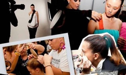 Τρυπώσαμε στα παρασκήνια του fashion show της Rita Attala