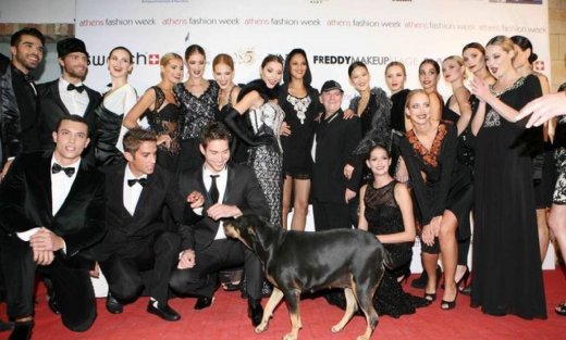 Η λαμπερή επίδειξη μόδας του Μιχάλη Ασλάνη στην Εβδομάδα Μόδας (φωτό)