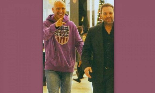 Μάκης Πουνέντης: Για ψώνια με τον κολλητό του φίλο, Νίκο Χαλκούση