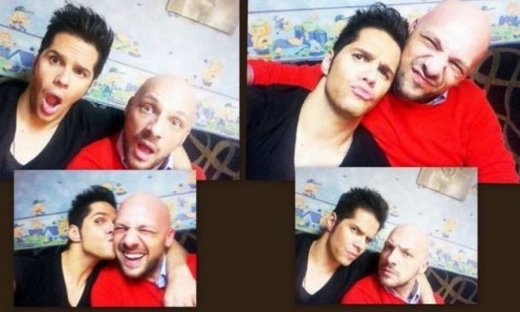 Φώτο Μουτσινάς Τσαλίκης: Τα πρώτα φιλιά μετά την κόντρα τους!!! (nasos blog)