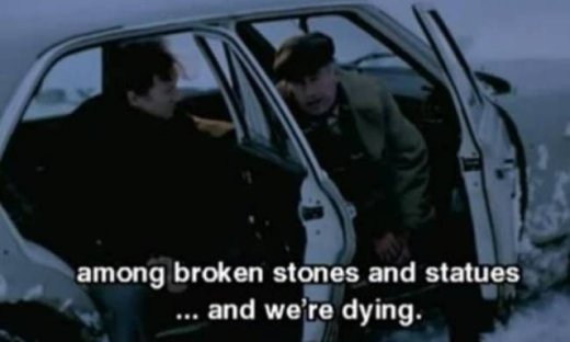 Αγγελόπουλος, Βέγγος και ο ρόγχος της Ελλάδας