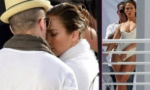 Jennifer Lopez: Αγκαλίτσες και φιλάκια με τον Casper Smart