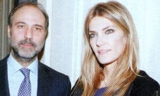 Η Εύα Καϊλή στη δεξίωση του Βρετανού πρέσβη