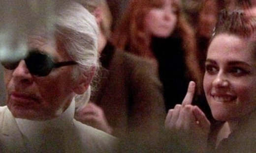 Τι τόλμησε να κάνει η Kristen Stewart στον Karl Lagerfeld;