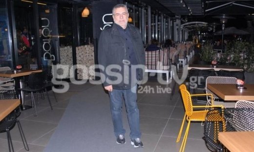 Η βραδινή έξοδος του Μάκη Τσέλιου