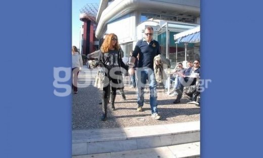 Τόνυ Δημητρίου: Βόλτα με την γυναίκα του