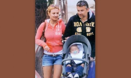 Φαίη Σκορδά-Γιώργος Λιάγκας: Βόλτα με το γιο τους