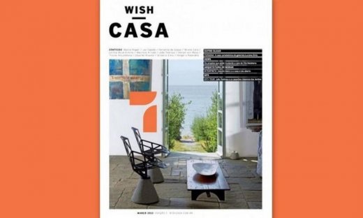 Ένα ελληνικό σπίτι εξώφυλλο σε βραζιλιάνικο περιοδικό διακόσμησης