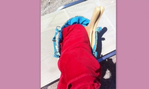 Το πρώτο της μπάνιο έκανε η…