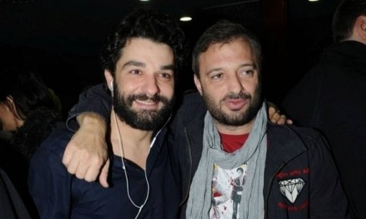 Ο Χρήστος Φερεντίνος επί… σκηνής με τον Πέτρο Λαγούτη