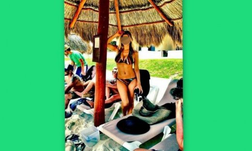 Ηλιοκαμένη τραγουδίστρια ανεβάζει φωτογραφίες στο twitter της!