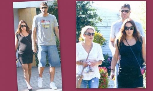 Τσουρή – Βασιλόπουλος: Βόλτα στη Γλυφάδα πριν έρθει ο πελαργός