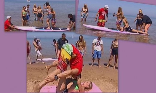 Η Ελένη Πετρουλάκη γυμνάζει το «Πρωινό mou»!