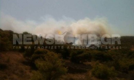 Υπό έλεγχο η φωτιά στο Κορωπί