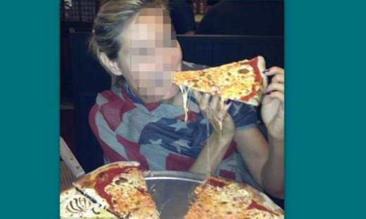 Και όμως έφαγε… πίτσα η… ! (φωτό)