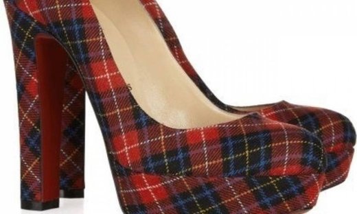 Τα ψηλοτάκουνα από ταρτάν του Christian Louboutin