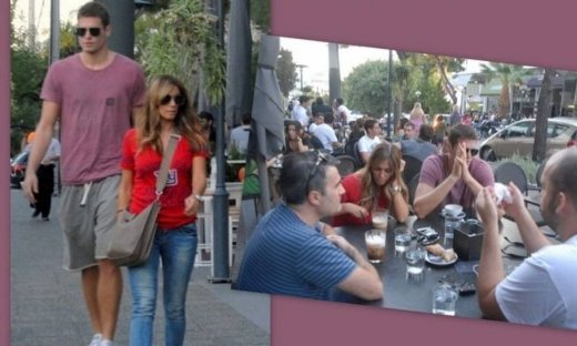 Κοκκίνου-Μπόγρης: Για καφεδάκι με φίλους στη Γλυφάδα! (φωτό)