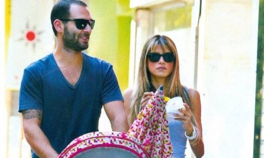 Σάντυ Κουτσοσταμάτη: Βόλτα με την κόρη και τον σύζυγό της