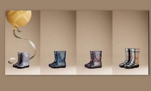 Burberry γαλότσες αξίας 120 ευρώ!