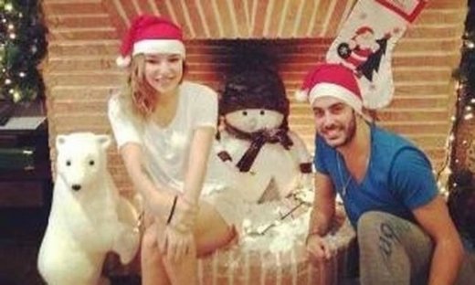 Στο κλίμα των Χριστουγέννων Κώστας Μαρτάκης-Ερριέττα Κούρκουλου!