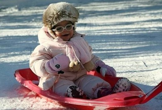 Βασίλισσα του χιονιού η κόρη της Mariah Carey!