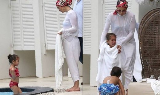 Jennifer Lopez: Χαλαρές στιγμές με τα παιδιά της στο Μαϊάμι (φωτό)