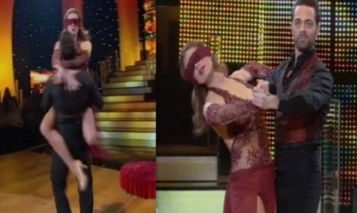 Το τάνγκο της Ευγενίας Μανωλίδου με τον Ηλία Βρεττό