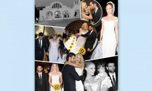 Όσα έγιναν στον λαμπερό γάμο του Μιχάλη Μουρούτσου με την Αναστασία Περράκη