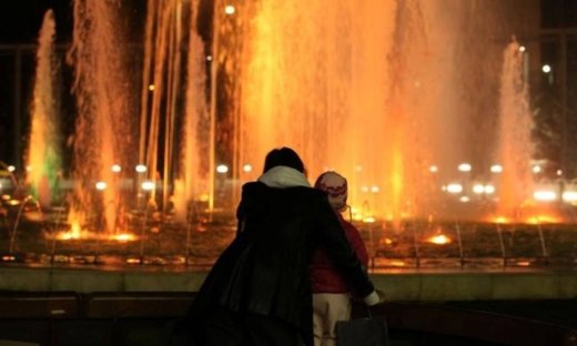 Όλγα Λαφαζάνη: Βόλτα με την κόρη της