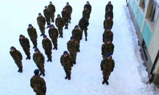 Ηarlem shake και στο στρατό!