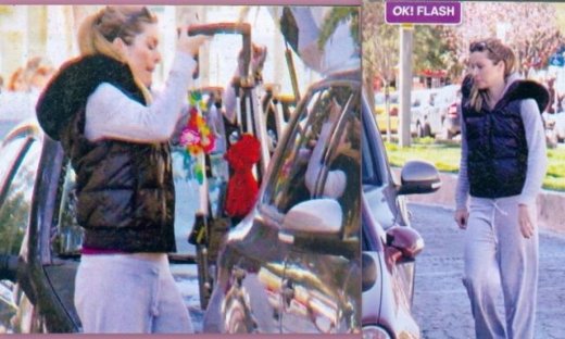 Μαριέττα Χρουσαλά: Βόλτα στην Γλυφάδα με την κόρη της