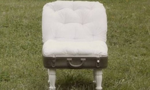 Φτιάξε vintage πολυθρόνα από μια παλιά βαλίτσα!