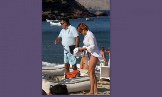 Οι διακοπές του Τράγκα με την σύζυγό του!